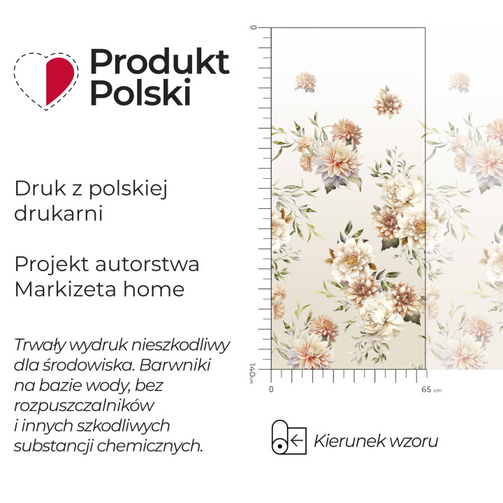 MANILA Biała firanka gotowa żakardowa 240x140 cm