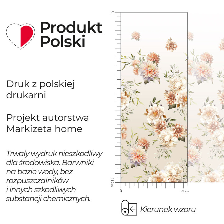 MANILA Biała firanka gotowa żakardowa 250x160 cm