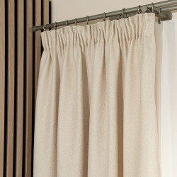 MOLLY Zasłona gotowa na taśmie, szerokość 140cm x wysokość 250cm, kolor 804 kremowy