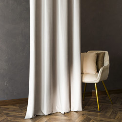BLACKOUT VELVET Zasłona gotowa na taśmie, szerokość 140cm x wysokość 240cm, kolor 018 ciepły jasny szary BLAVEL/ZGT/018/140240/1