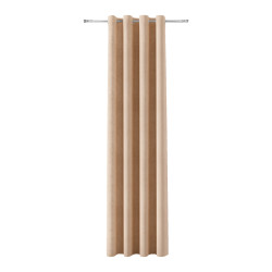 SOFT Zasłona gotowa na przelotkach, szerokość 140cm x wysokość 260cm, kolor 002 beżowy
